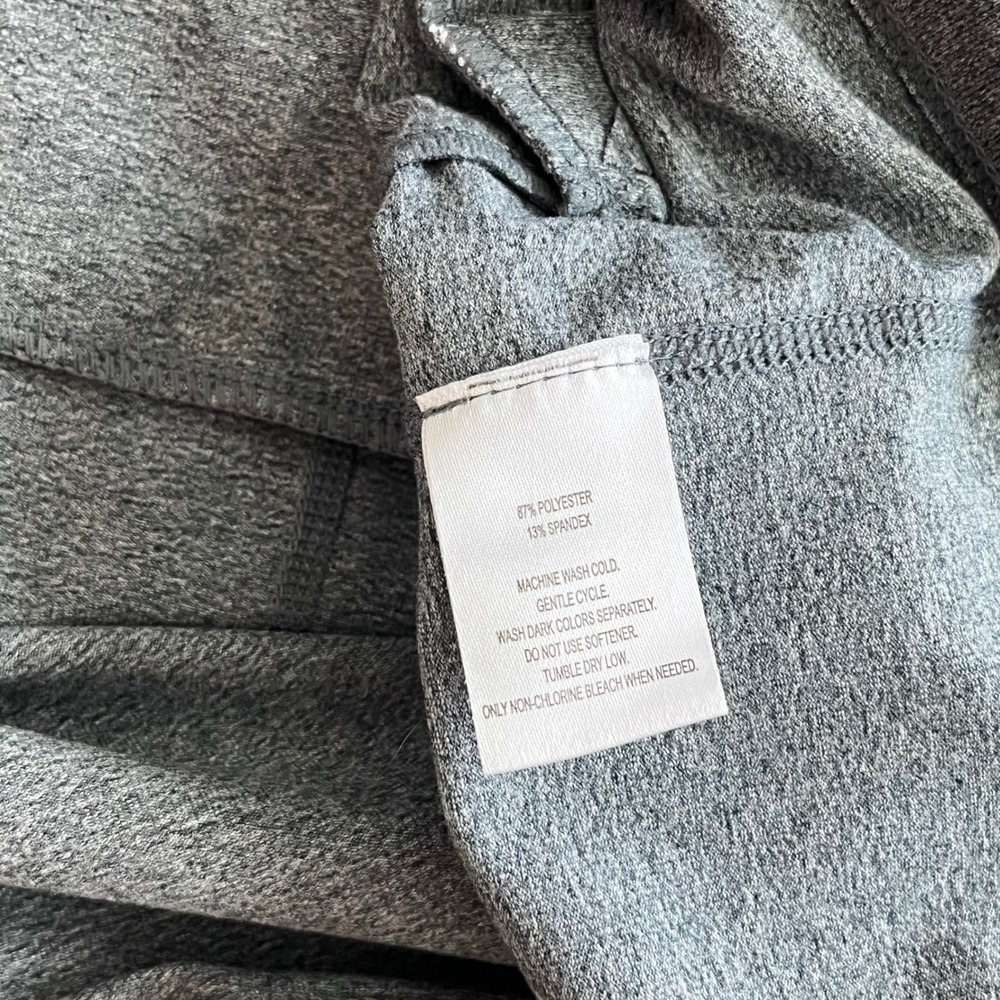 UNTUCKit Mens XXL Full Zip Performance Jacket Gray Heathered Mock Neck - Picture 8 of 8